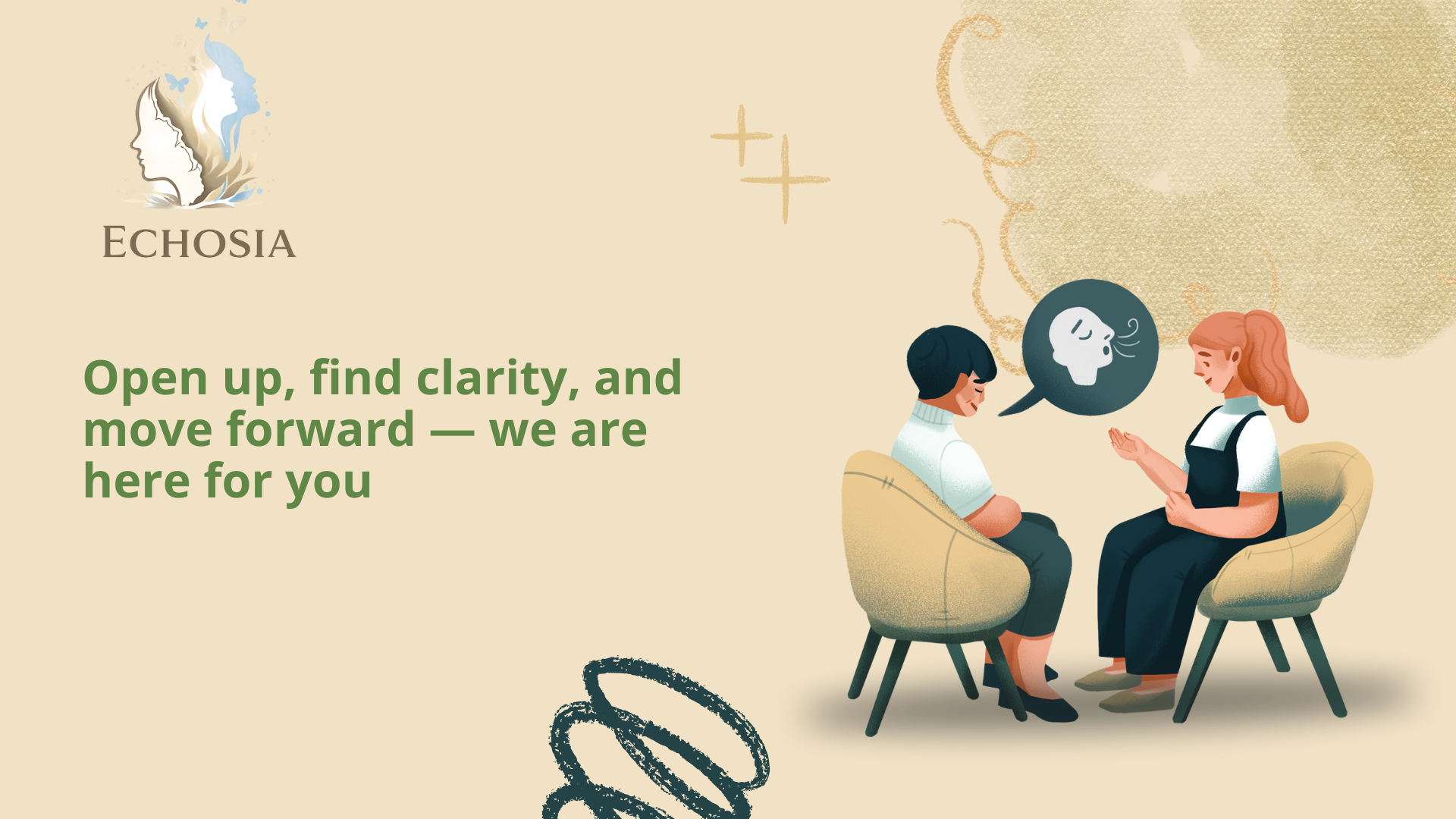 Echosia Mental Wellness Illustration